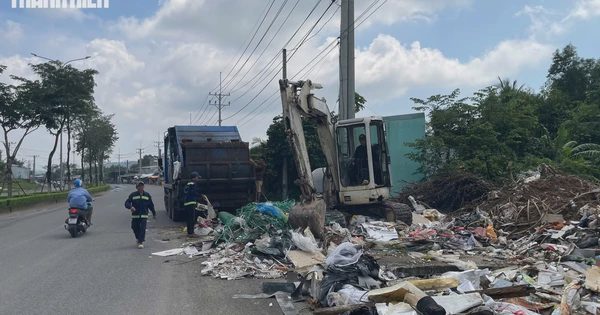 Kiểm tra, xử lý người đổ rác trái phép trên tuyến tránh Dương Đông ở Phú Quốc