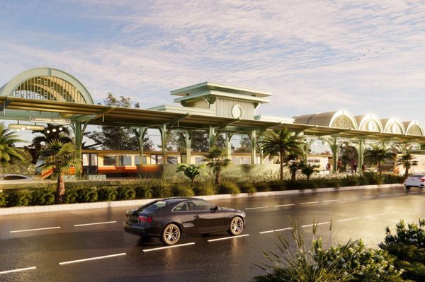 Kiến trúc đặc biệt của 6 nhà ga trên tuyến tàu điện nhẹ đầu tiên ở Phú Quốc