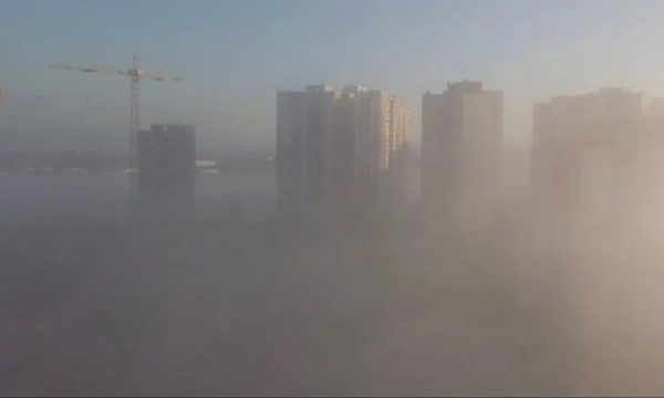 Kiev ngập khói mù sau những cuộc không kích của Nga