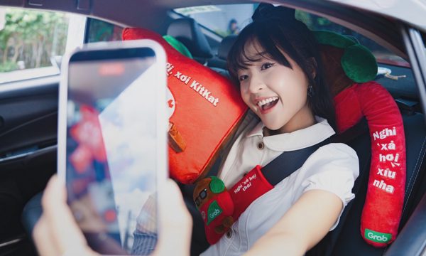 Kitkat và Grab triển khai dịch vụ 'chuyến xe nghỉ xả hơi'