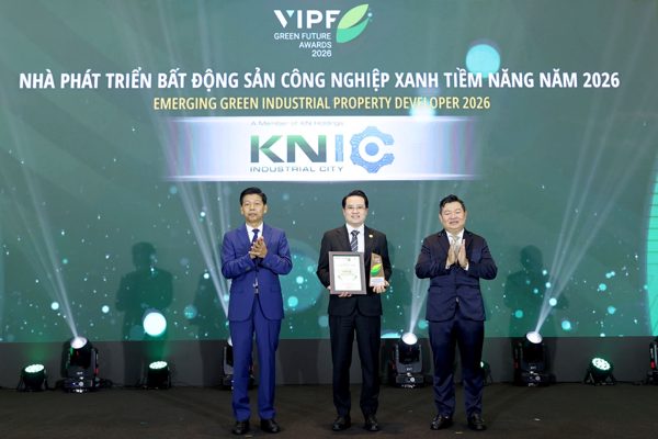 KN Holdings lần thứ ba liên tiếp được vinh danh ‘Vì tương lai xanh’