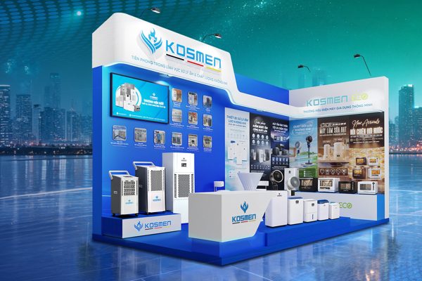 Kosmen mang đến giải pháp xử lý ẩm toàn diện tại triển lãm Cleanfact & RHVAC