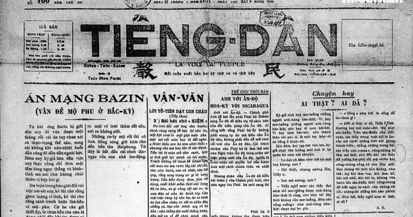 Kỷ vật kể chuyện cụ Huỳnh: Đọc lại Tiếng Dân từ gần 1 thế kỷ trước