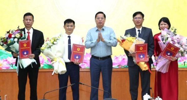 Lai Châu bổ nhiệm bốn lãnh đạo sở