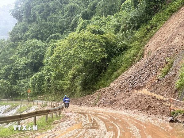 Lai Châu: Nhiều tuyến đường bị hư hỏng nặng do thiên tai ở xã biên giới Thu Lũm