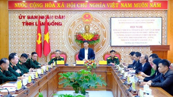 Lâm Đồng: Chủ động tìm kiếm thông tin để quy tập và xác định danh tính hài cốt liệt sĩ