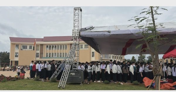 Lâm Đồng lên kế hoạch chuẩn bị khai giảng trong mưa trường vùng biên giới