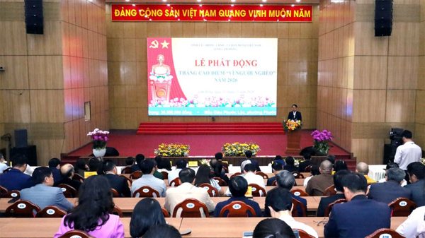 Lâm Đồng phát động Tháng cao điểm “Vì người nghèo” năm 2026