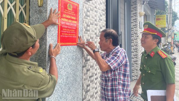 Lâm Đồng: Phường Phan Thiết xây dựng mô hình về an ninh trật tự