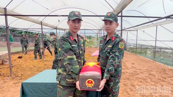 Lâm Đồng: Tiếp tục đưa hài cốt liệt sĩ về quy tập tại Nghĩa trang liệt sĩ Đà Lạt
