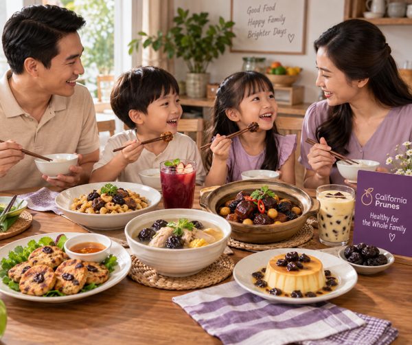 Làm mới món quen gia đình cùng Mận khô California