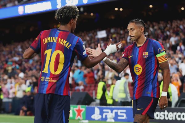 Lamine Yamal tỏa sáng, Barcelona khởi đầu ấn tượng tại Champions League