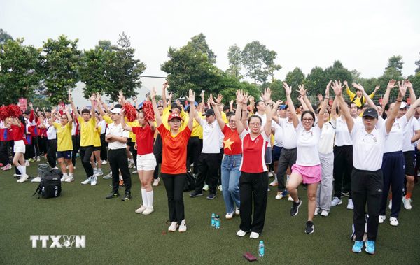 Lan tỏa phong trào toàn dân tập luyện thể thao, nâng cao sức khỏe cộng đồng