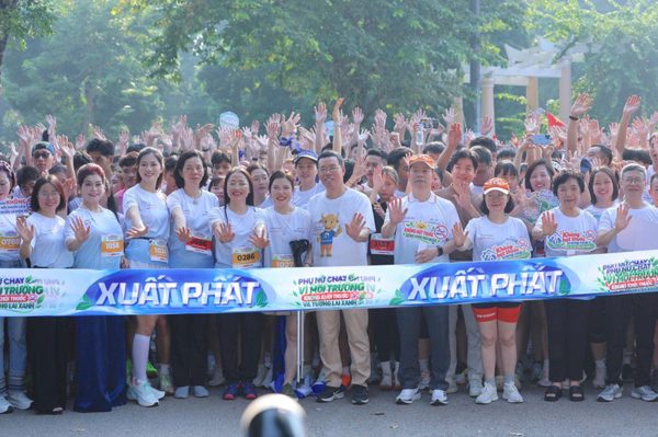 Lan tỏa thông điệp sống khỏe, nói không với khói thuốc từ giải chạy cộng đồng