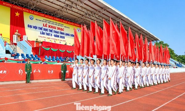 Lạng Sơn khai mạc Đại hội Thể dục thể thao lần thứ X năm 2026