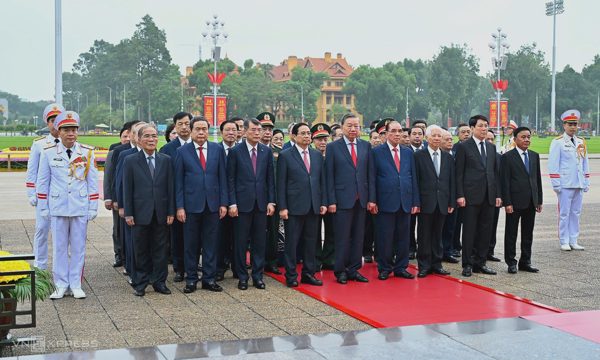 Lãnh đạo Đảng, Nhà nước vào Lăng viếng Chủ tịch Hồ Chí Minh
