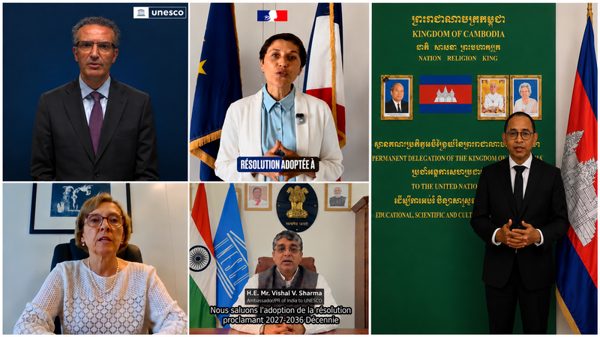 Lãnh đạo UNESCO và Đại sứ các nước hoan nghênh Nghị quyết Liên hợp quốc Thập kỷ quốc tế về văn hóa