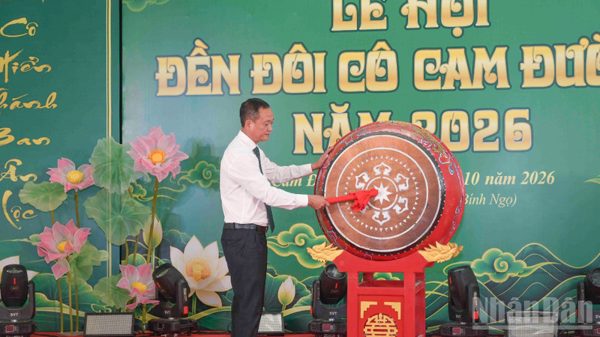 Lào Cai khai mạc Lễ hội Đền Đôi Cô năm 2026