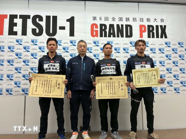 Lao động Việt Nam vô địch giải TETSU-1 GRAND PRIX toàn Nhật Bản