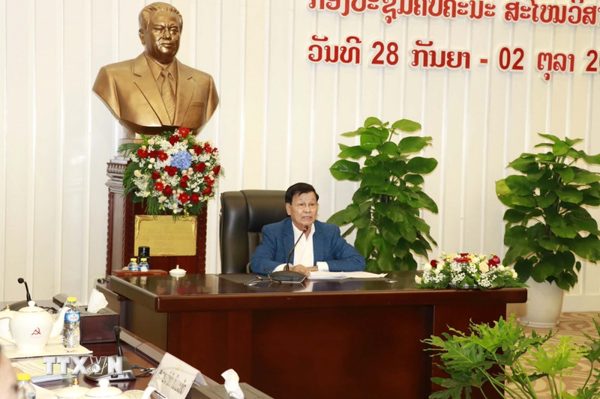Lào tăng cường công tác chỉ đạo, lãnh đạo phát triển kinh tế đất nước