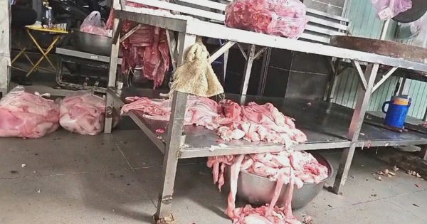 Lập chốt trực, xử phạt chợ tự phát quanh chợ đầu mối Hóc Môn