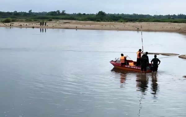 Lật ghe trên sông Bàn Thạch ở Đà Nẵng, một người mất tích