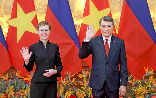 Lễ đón Thủ tướng Công quốc Liechtenstein lần đầu tiên thăm Việt Nam