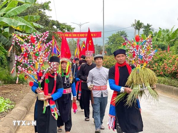 Lễ hội Cơm mới đền Đông Cuông ở Lào Cai: Lan tỏa nét đẹp văn hóa truyền thống