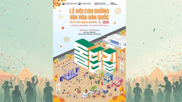 Lễ hội con đường văn hóa Hàn Quốc 2026 tại Hà Nội