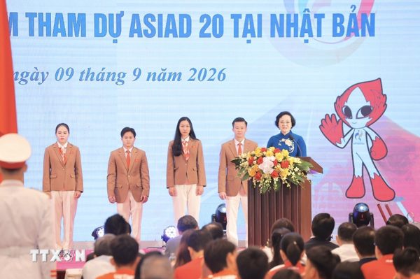 Lễ xuất quân Đoàn Thể thao Việt Nam tham dự ASIAD 20