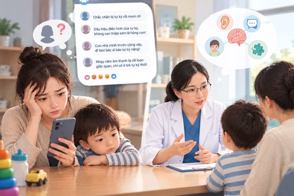 Lên mạng hỏi chuyện con chậm nói, mẹ trẻ bị dọa 'tự kỷ', mất chục triệu tiền oan