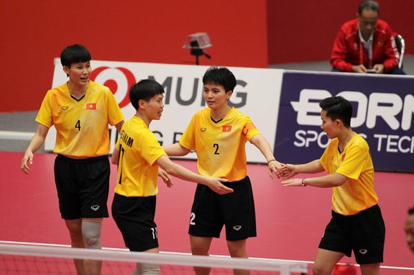 Lịch thi đấu Asiad 20 ngày 1/10: Cầu mây nữ tiếp đà thắng