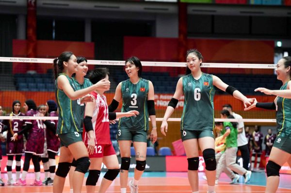 Lịch thi đấu Asiad 20 ngày 17/9: Bóng chuyền nữ tiếp đà thắng, bóng đá nữ đấu Nhật Bản