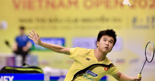 Lịch thi đấu giải cầu lông Việt Nam mở rộng hôm nay: Chờ Hải Đăng bùng nổ