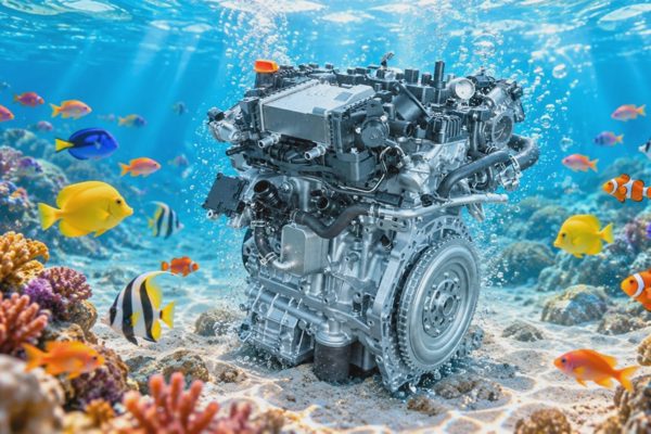 Liên doanh ô tô Trung Quốc phát triển động cơ vẫn chạy tốt khi ngập nước