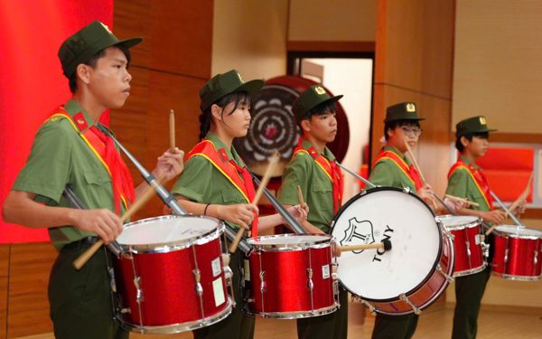 Liên đội Trường Văn hóa Công an nhân dân V ra mắt