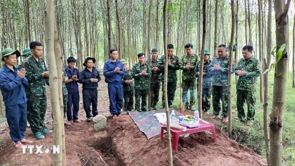 Liên tiếp phát hiện, quy tập các hài cốt liệt sỹ tại Việt Nam và Lào