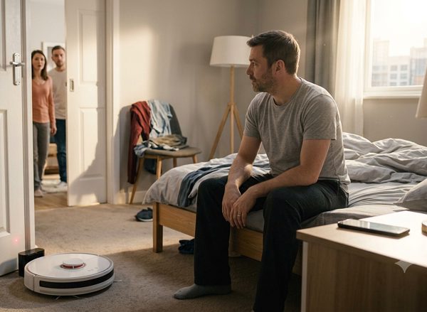 Lĩnh án tù vì dùng robot hút bụi quay cảnh vợ ngoại tình