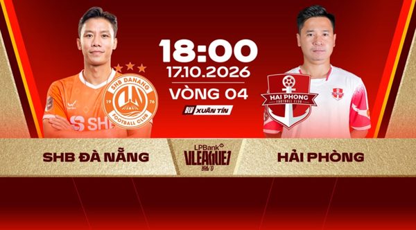 Link xem trực tiếp bóng đá Đà Nẵng vs Hải Phòng 18h ngày 17/10, giải V.League