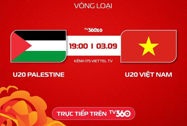 Link xem trực tiếp bóng đá U20 Việt Nam vs U20 Palestine, 19h hôm nay 3/9