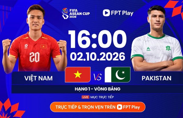 Link xem trực tiếp bóng đá Việt Nam vs Pakistan, 16h hôm nay 2/10