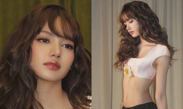 Lisa diện đồ tôn eo 51 cm