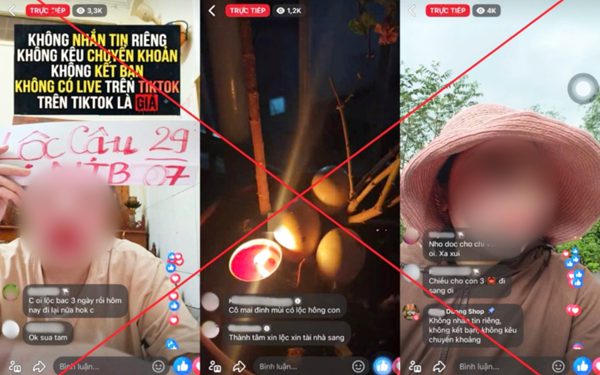 Livestream xưng được 'bề trên' phù hộ, biết trước kết quả xổ số, cho số, rao bán lộc, chiếm đoạt hơn 50 tỉ