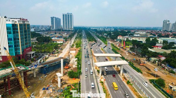 Lộ diện hình dáng đại nút giao kết nối Vành đai 3,5 với trục đại lộ lớn nhất Thủ đô