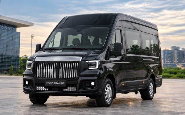 Lộ Ford Transit lạ ở Việt Nam: 'Mặt tiền' như Rolls-Royce, ghế thương gia cao cấp