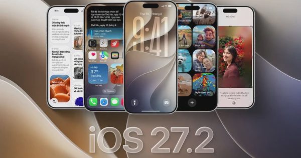 Lộ thời điểm ra mắt và danh sách tính năng mới của iOS 27.2