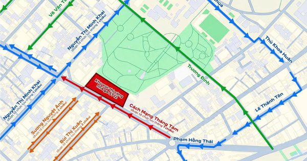 Loạt tuyến đường đổi thành 1 chiều, cấm xe để làm 3 ga ngầm metro 2 TP.HCM