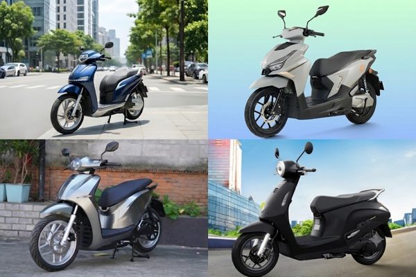 Loạt xe máy điện dành cho người bận rộn, sạc một lần chạy được cả tuần