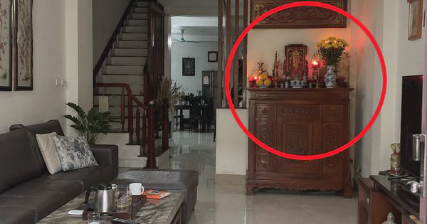 Lời khuyên cho những gia đình đặt bàn thờ ở tầng 1