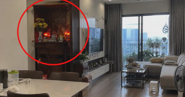 Lời khuyên cho những gia đình đặt bàn thờ trong phòng khách